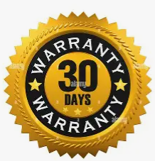 30 Day Warranty