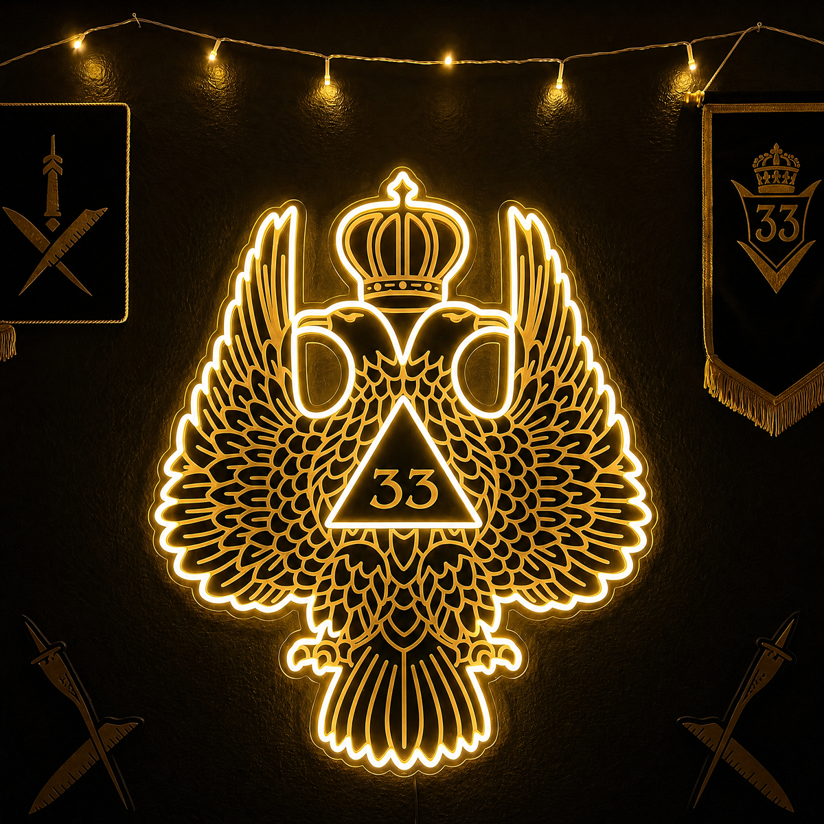 Lodge Glow Signs