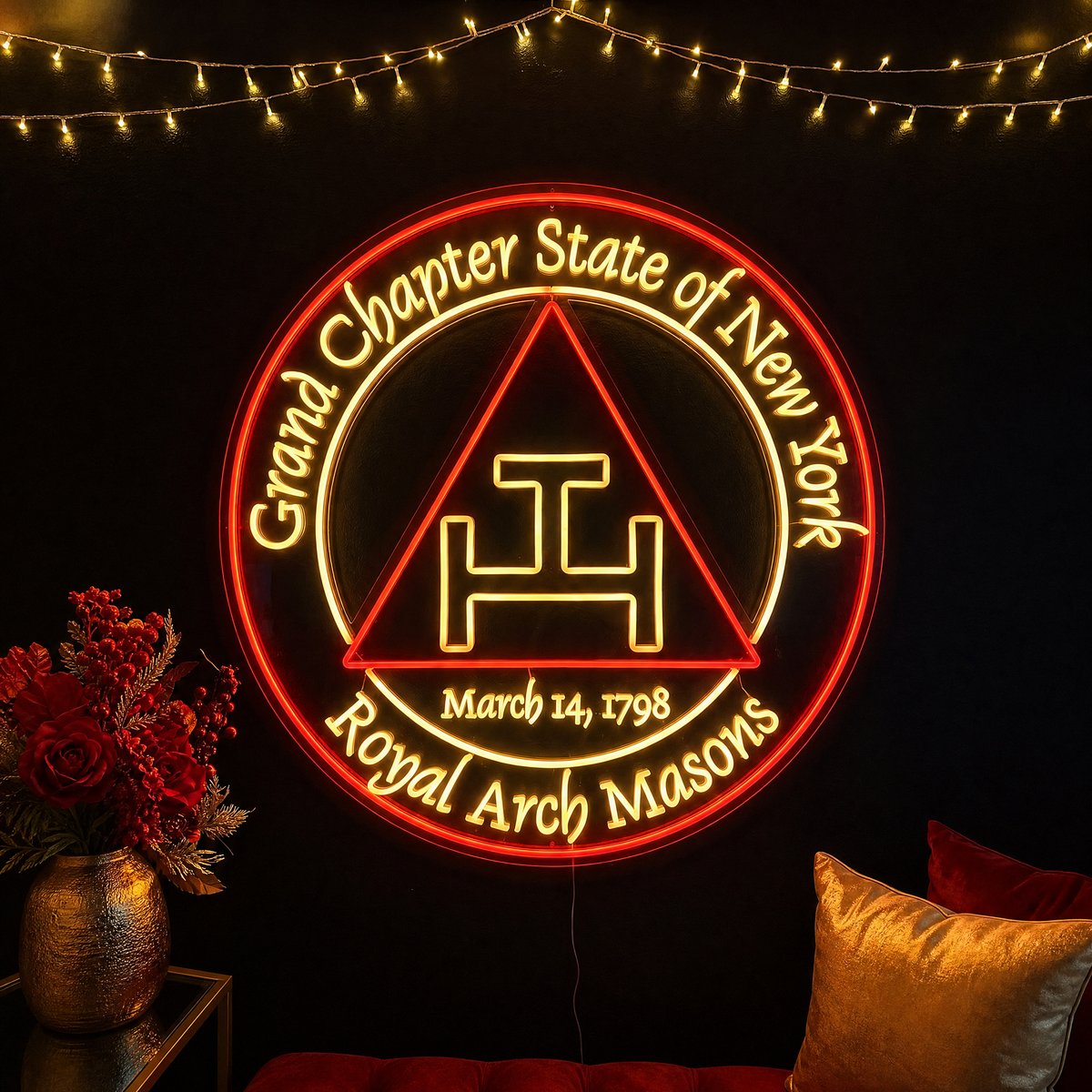 Lodge Glow Signs