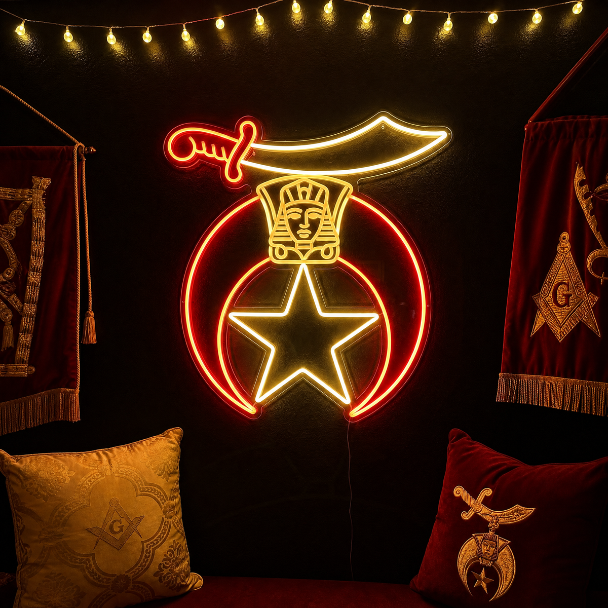 Lodge Glow Signs