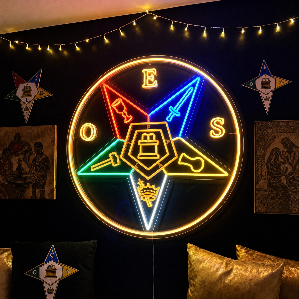 Lodge Glow Signs