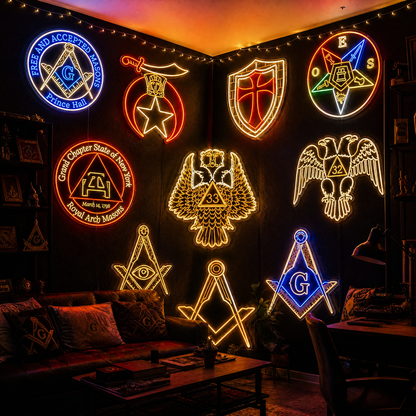 Lodge Glow Signs